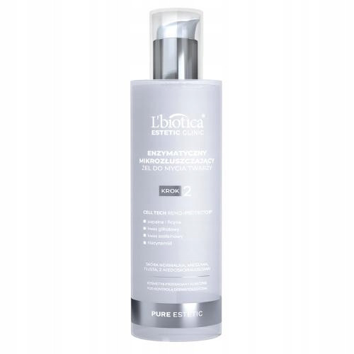  L'biotica Estetic Clinic PURE Estetic enzymatic micro-exfoliating face wash gel 200 ml