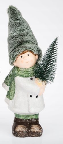  CERAMIC CHRISTMAS ORNAMENT BOY