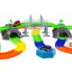  Creative MOTORWAY for children, cars, cars, obstacles, bridges, tunnels