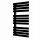  XAVO - bathroom radiator 90 x 40 - BLACK GRAPHITE STRUCTURED