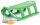  PROSPERPLAST TATRA large slide sled rope for children green runners