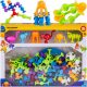  Large building blocks for children, colorful suction cups, Happy Smileys, 96 pieces