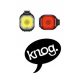  Knog 12988 bicycle light 50 lm battery