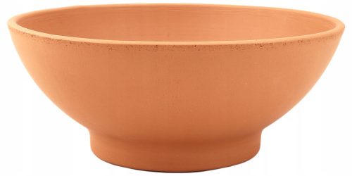  Degrea flowerpot 25.9 cm x 25.9 x 10.5 cm diameter 26 cm natural ceramic, terracotta