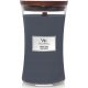 Candles Traditional soy candle INDIGO SUEDE Woodwick 1 pc.