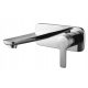 Omnires Hudson concealed basin mixer, chrome