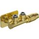  MEXEN G00 THERMOSTATIC SET ANGLE STRAIGHT WITH COVER S DUPLEX GOLD