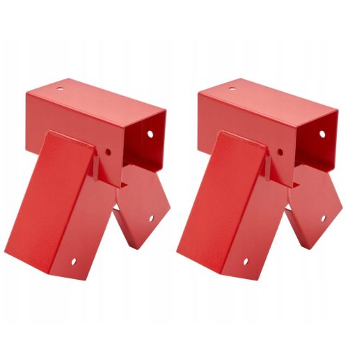 A set of connectors for the Tribecco swing, 2 pieces, red