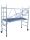 EuroScaffold CT26 aluminum mobile scaffold, working height 3 m with handrail