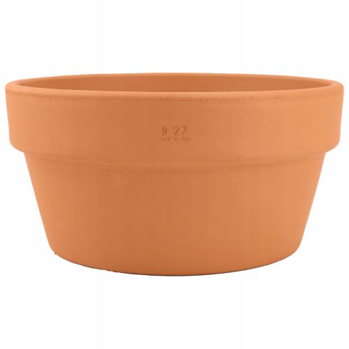  Degrea flowerpot 26.9 cm x 26.9 x 13.5 cm diameter 26.9 cm ceramic natural