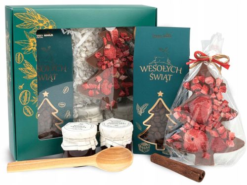  Gift set FOR CHRISTMAS gift for Saint Nicholas Day package with coffee chocolate