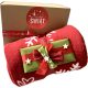  Great idea for a HOLIDAY GIFT Christmas Blanket Set Chocolate under the Christmas Tree