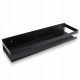 Black Bathroom Shelf for Shower, 40 cm, Loft, Wall/Venilo