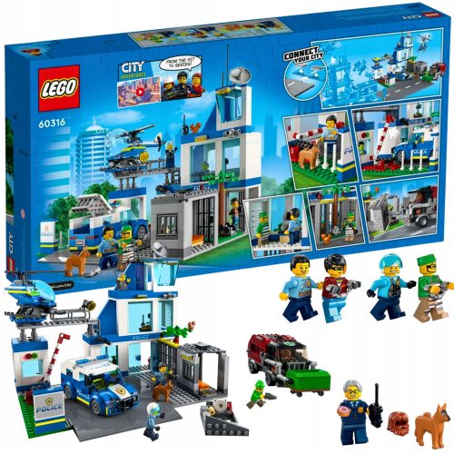  LEGO City 60316 Police Station + Instructions LEGO City 60316 Instructions