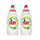  Fairy apple scented dishwashing liquid 2x900ml