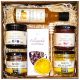  BASKET GIFT SET GIFT SYRUP TEA JAM HONEY