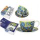 Cup and saucer for coffee and tea Carmani Vincent van Gogh cup, porcelain, 250 ml, 1 pc.