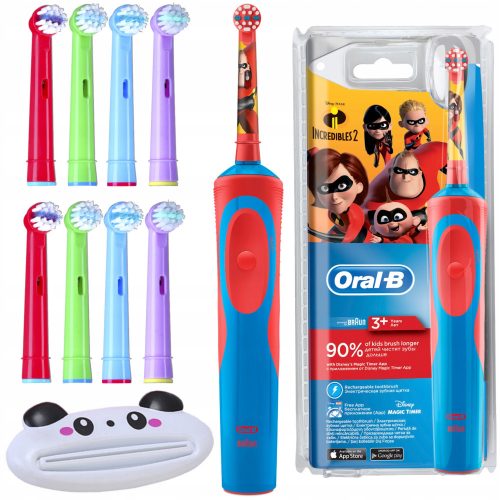  Oral-B Vitality D12 Incredibles electric toothbrush set for children