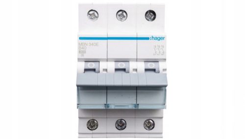 Hager 230 V IP20 40 A circuit breaker