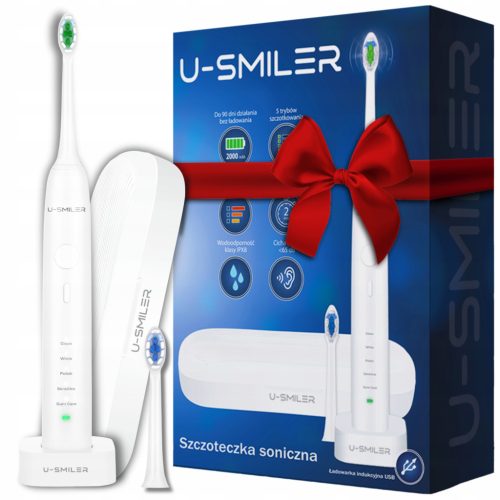  U-Smiler H6 Plus sonic toothbrush, white