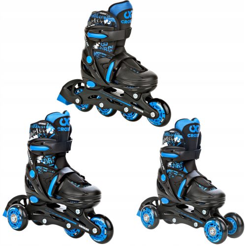  Patins à roulettes réglables 3-en-1 Croxer Nollan 30-33 roue LED