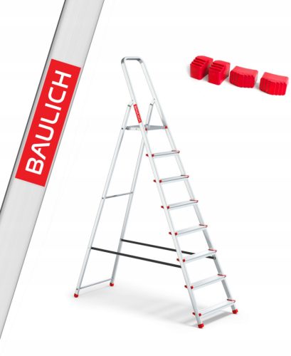 Structural ladder 3.62 m aluminum up to 125 kg