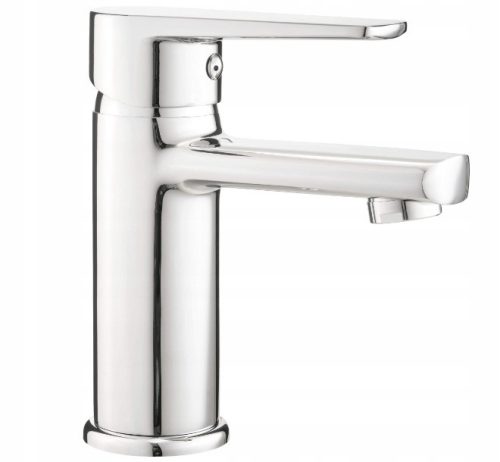 Deante TUBO floor-standing washbasin mixer, chrome