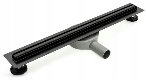 Rea NEO SLIM BLACK PRO-1000 linear drain 100 cm