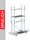 ARTICULATED mobile scaffold made of aluminum, 4 m