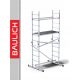 ARTICULATED mobile scaffold made of aluminum, 4 m