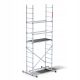 Aluminum mobile scaffold, 150 kg, 4.0 m, + wheels