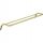 Bathroom Hanger Clothes Hanger with Movable Arm for Deante Pens, Yellow and Gold Tones