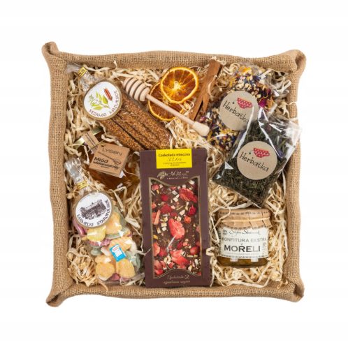  GIFT BASKET LARGE SET GIFT HONEY CHOCOLATE