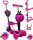  R-Sport H3 three-wheel scooter, pink
