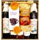  BASKET GIFT SET GIFT TEA LEMON RASPBERRY JAM HONEY SYRUP