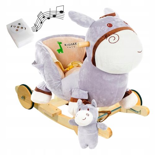  The interactive rocking and sliding horse Kidsee speaks and sings in Polish