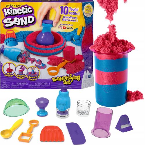  Set with accessories and Spin Master Kinetic Sand 907 g