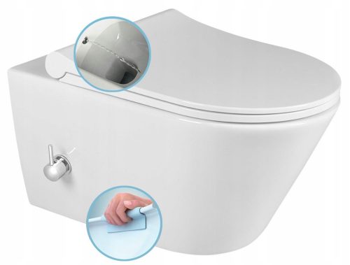 Cuvette de WC suspendue Sapho Avva