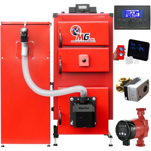  Wood pellet stove boiler class 5 Mgspaw 24 kw LIST ZUM