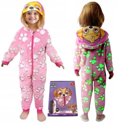  KIGURUMI PYJAMA ONESITS ONE PIECE GLORIOUS NEON PAW PATROL SKYE 110/116