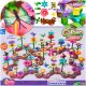  SET OF CREATIVE building blocks FLOWERS for building a GARDEN 272 pcs.