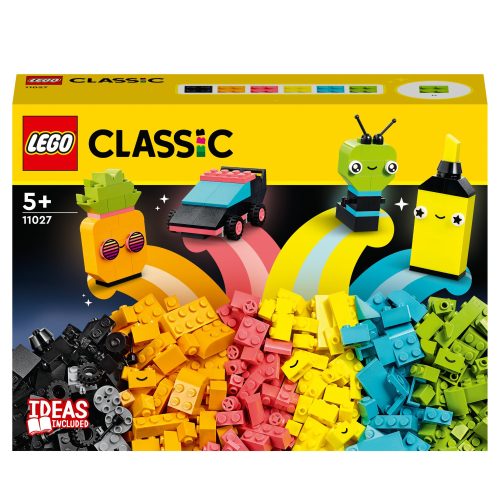  LEGO Classic 11027 Creative Play with Neon Colors