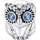  Owl Charm Trusky Silver Plated