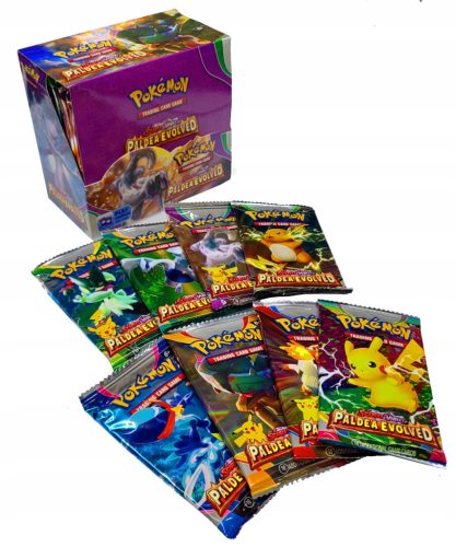  POKEMON COLLECTOR CARDS MEGA BOX PALDEA EVOLVED SET 360-piece booster