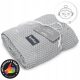 SOFT BLANKET PLUG SLEEVE FOR A Bellochi Bamboo Blanket 130 cm x 170 cm in shades of grey