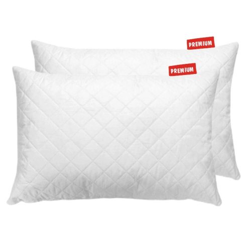 Pillow Sleeping Pillow (2x anti-allergic quilted pillow) 70 x 80 cm