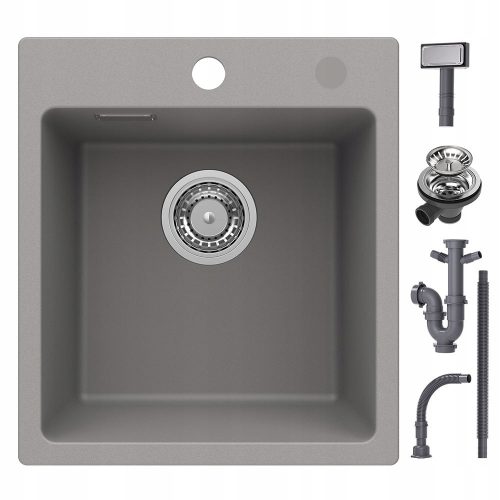 Cecipa single-bowl sink GRANITE sink granite gray tones