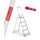 Structural ladder 2.97 m aluminum 5