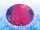  Soft sliding sled - 80cm. High quality PVC + filler Pink