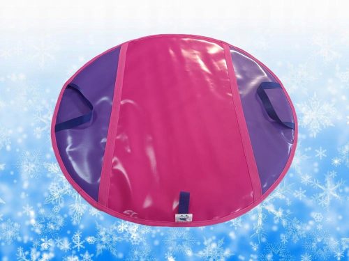  Soft sliding sled - 80cm. High quality PVC + filler Pink